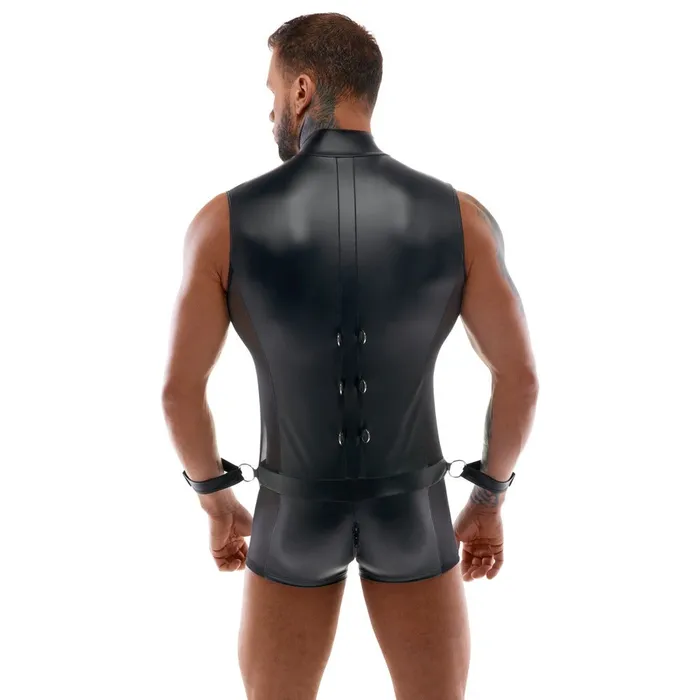 Svenjoyment Female Sex Toys Body Jumpsuit With Restraints Size X Large Svenjoyment Female Sex Toys Body Jumpsuit With Restraints Size X Large