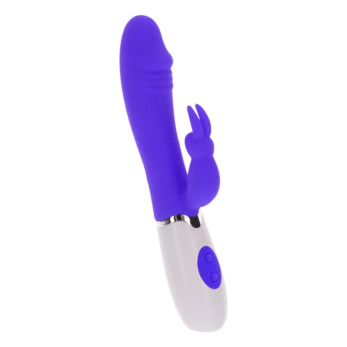 Toy Joy Sex Toys Vibrators ToyJoy Funky Rabbit Vibrator Purple