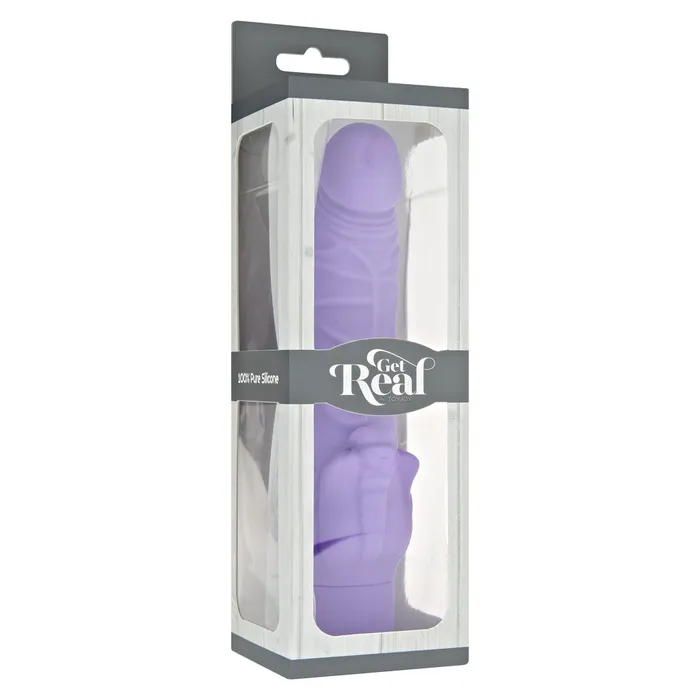 Toy Joy Sex Toys Vibrators ToyJoy Get Real Classic Stim Vibrator Purple Toy Joy Sex Toys Vibrators ToyJoy Get Real Classic Stim Vibrator Purple