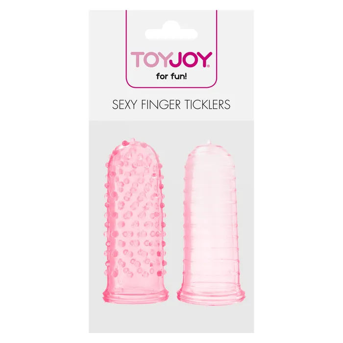 Toy Joy Sex Toys Vibrators ToyJoy Sexy Finger Ticklers Pink Toy Joy Sex Toys Vibrators ToyJoy Sexy Finger Ticklers Pink