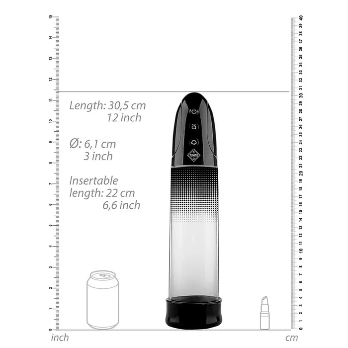 Vibrators Automatic Rechargeable Luv Pump Black Shots Toys Vibrators Automatic Rechargeable Luv Pump Black Shots Toys