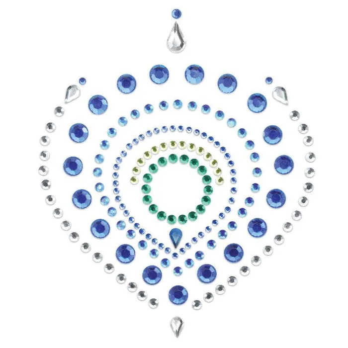 Vibrators Bijoux Indiscrets Bijoux Indscrets Flamboyant Body Jewelery Blue And Green Vibrators Bijoux Indiscrets Bijoux Indscrets Flamboyant Body Jewelery Blue And Green