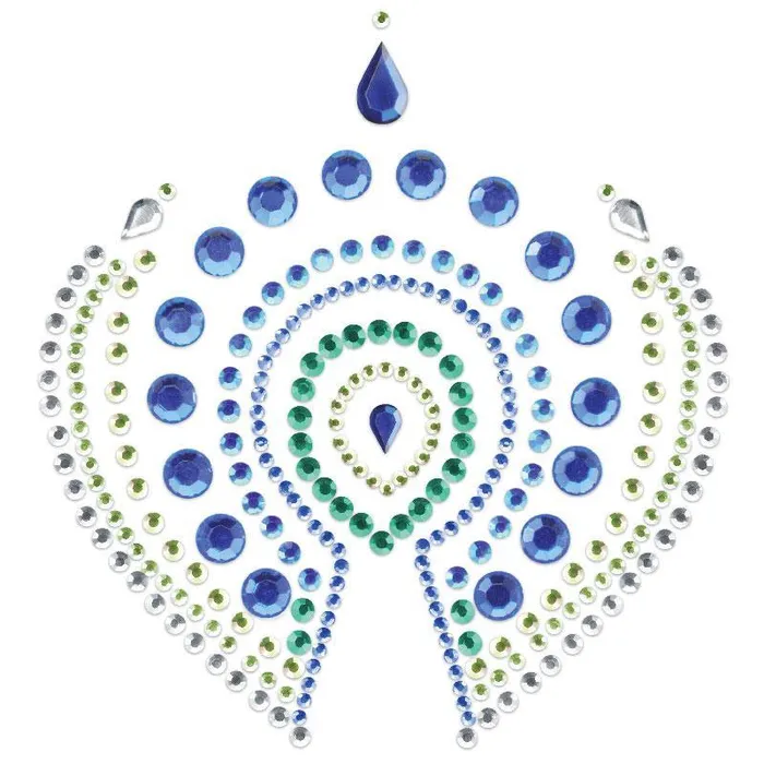 Vibrators Bijoux Indiscrets Bijoux Indscrets Flamboyant Body Jewelery Blue And Green Vibrators Bijoux Indiscrets Bijoux Indscrets Flamboyant Body Jewelery Blue And Green