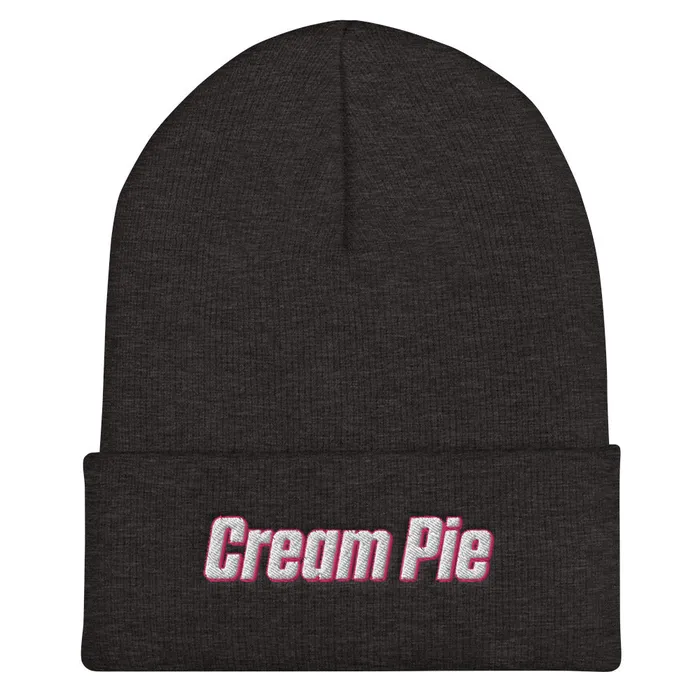 Vibrators My Tiny Hole Cream Pie Cuffed Beanie