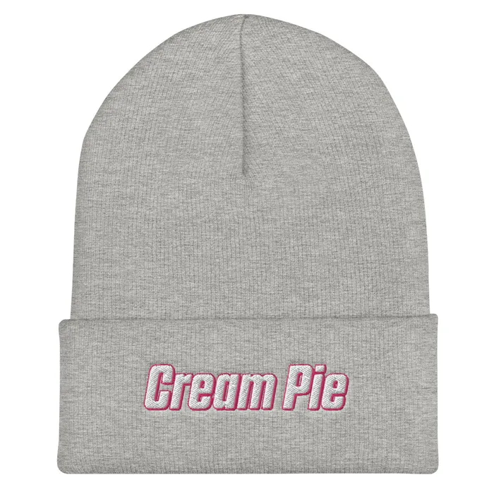 Vibrators My Tiny Hole Cream Pie Cuffed Beanie