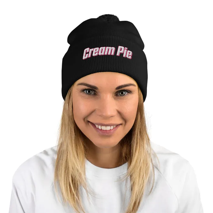Vibrators My Tiny Hole Cream Pie PomPom Beanie