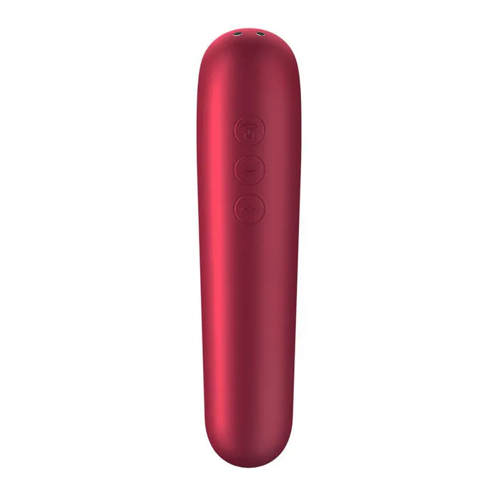 Vibrators Satisfyer Pro Satisfyer App Enabled Dual Love Clitoral Massager Red Vibrators Satisfyer Pro Satisfyer App Enabled Dual Love Clitoral Massager Red