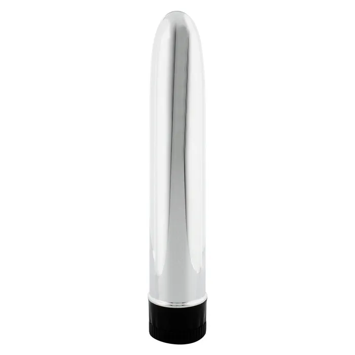 Vibrators Seven Creations Slimline Smooth Multi Speed Vibrator Silver