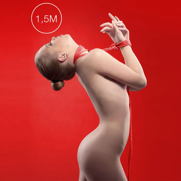 Vibrators So Luxe Ouch 15 Meters Kinbaku Mini Rope Red
