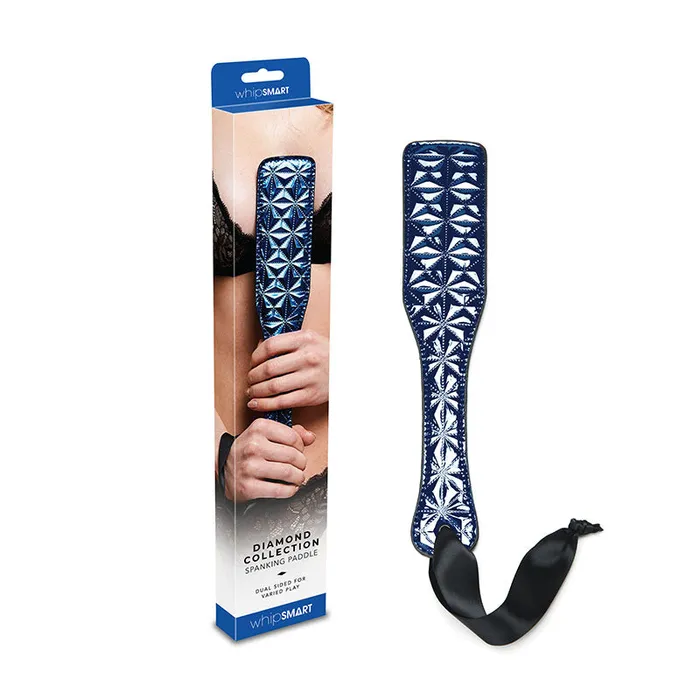 Vibrators WhipSmart WhipSmart Diamond Paddle Blue Paddle