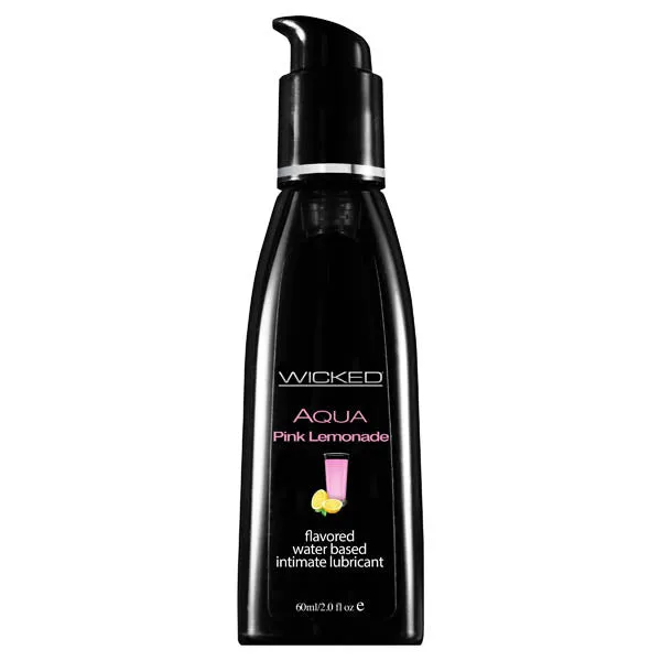 Wicked Vibrators Wicked AQUA PINK LEMONADE Flavoured Lube 60ml