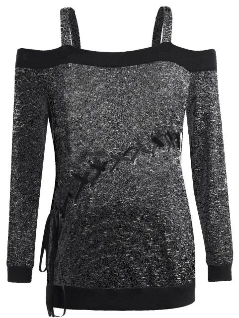 Womens Autumn Sweater plus Size Large Size Long Sleeve offShoulder Top String Female Blouses Solid Thin Casual Sweater DB Global Surplus Male Sex Toys Womens Autumn Sweater plus Size Large Size Long Sleeve offShoulder Top String Female Blouses Solid Thin Casual Sweater DB Global Surplus Male Sex Toys