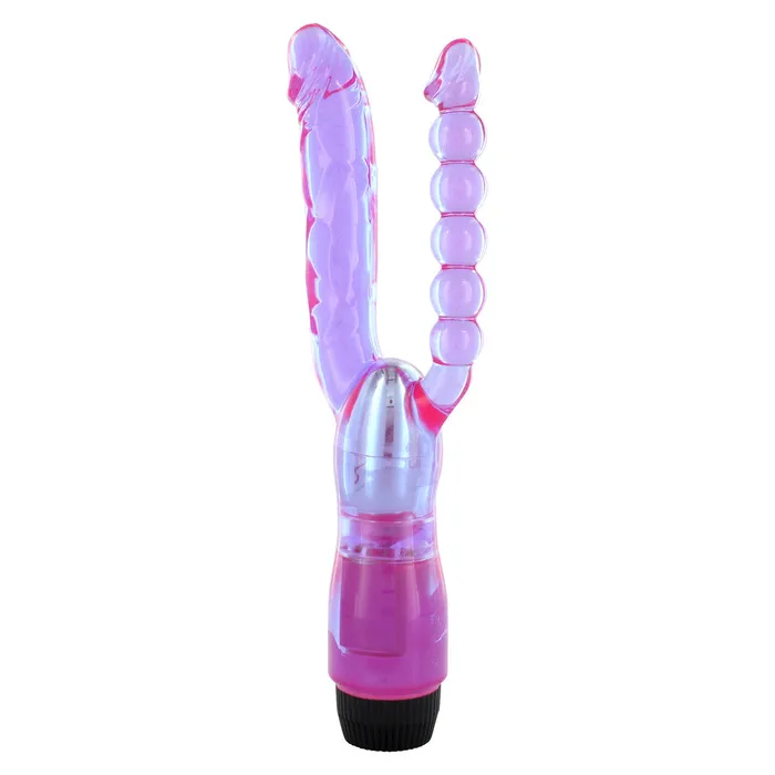 XCEL Double Penetrating Vibrator Seven Creations Female Sex Toys