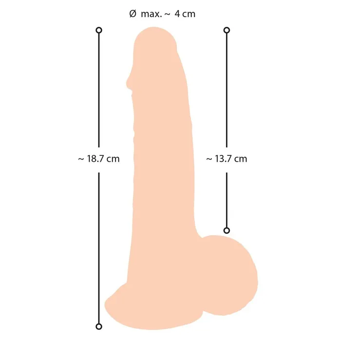 You2Toys Female Sex Toys Nature Skin Dildo With Movable Skin 19cm You2Toys Female Sex Toys Nature Skin Dildo With Movable Skin 19cm