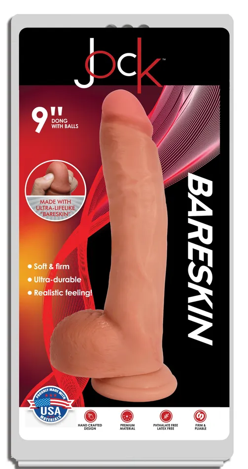 Dildos | Thrusting and Vibrating 8 Inch Dildo - Jock