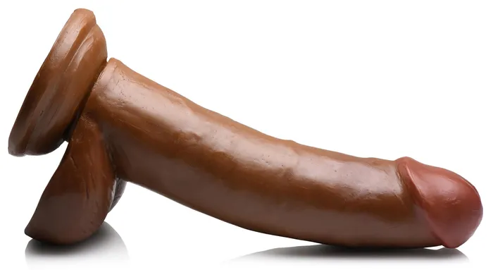Dildos | Thrusting and Vibrating 8 Inch Dildo - Jock