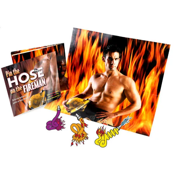 Female Sex Toys | Little Genie Pin The Hose On The Fireman - Hens Party Game Female Sex Toys | Little Genie Pin The Hose On The Fireman - Hens Party Game