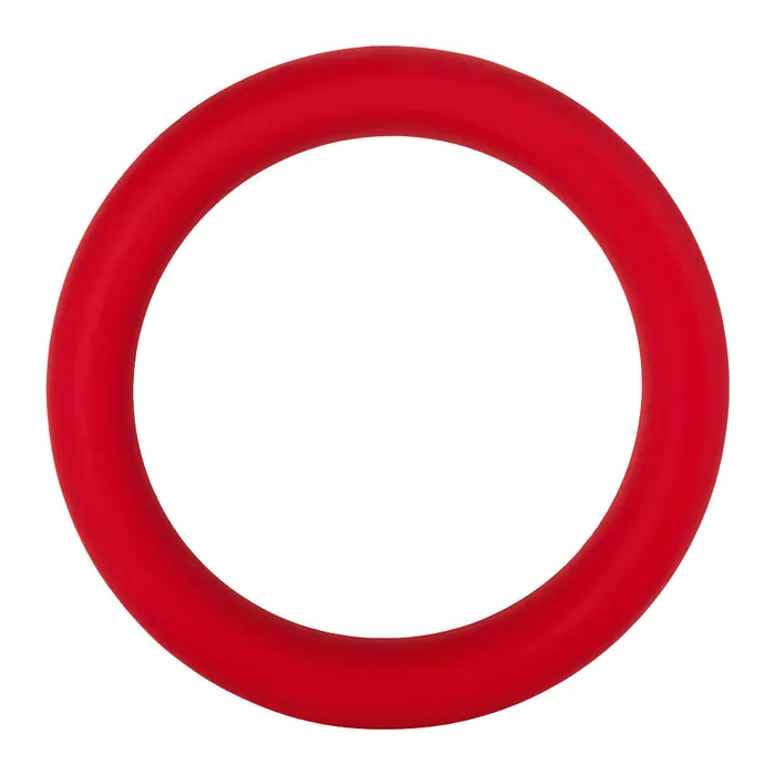 Male Sex Toys F64 50MM 100 SILICONE RING WIDE RED L Forto