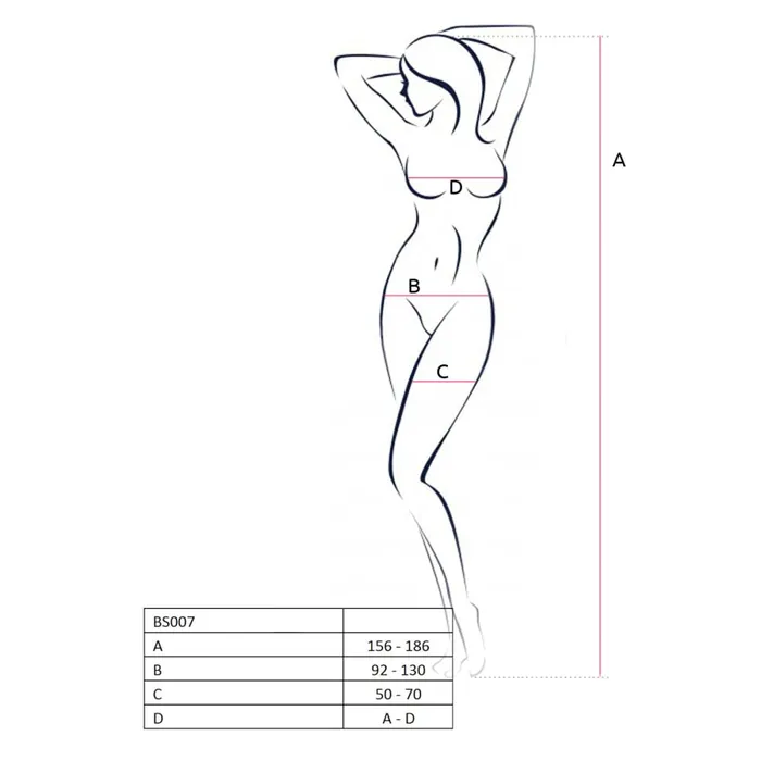 Male Sex Toys Passion Lingerie Bodysuit Fishnet With Open Crotch BLK