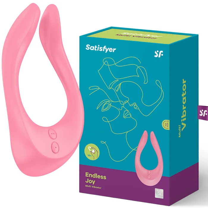 Satisfyer Vibrators Satisfyer Endless Joy Couples Vibrator USB Clitoral Penis Stimulator