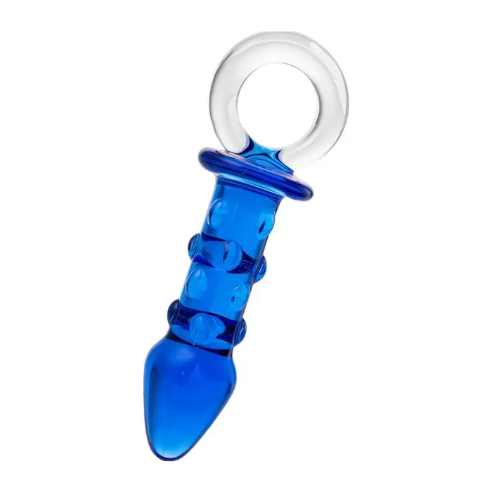 Sexus Glass Butt Plug Navy 16cm | Sexus Glass Anal Sexus Glass Butt Plug Navy 16cm | Sexus Glass Anal