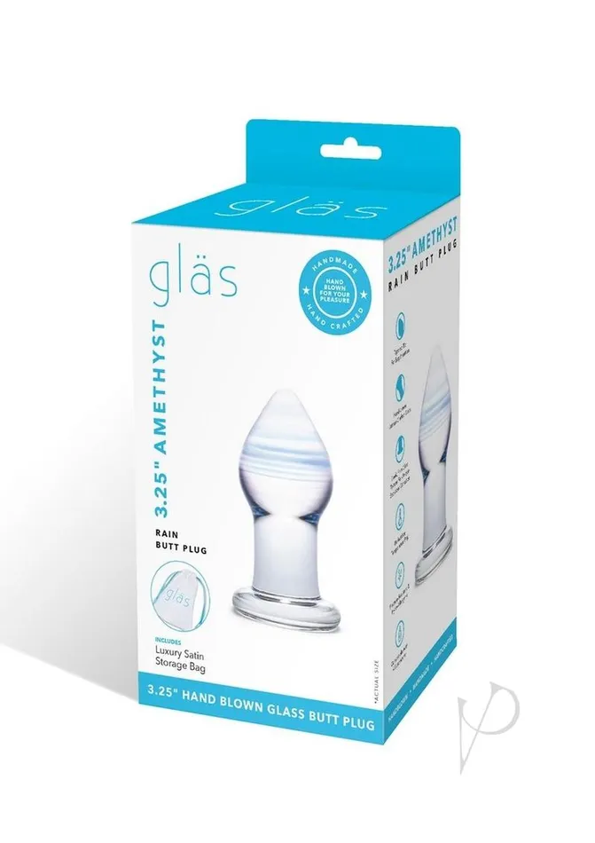 Glas Amethyst Rain Butt Plug | Glas Anal
