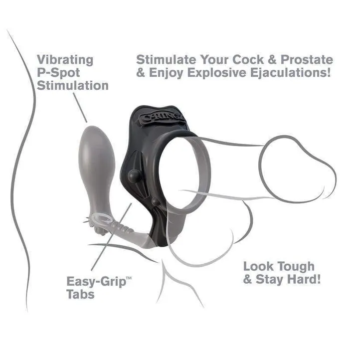 PipeDream Male Sex Toys | Fantasy CRingz Rock Hard AssGasm Prostate Massager