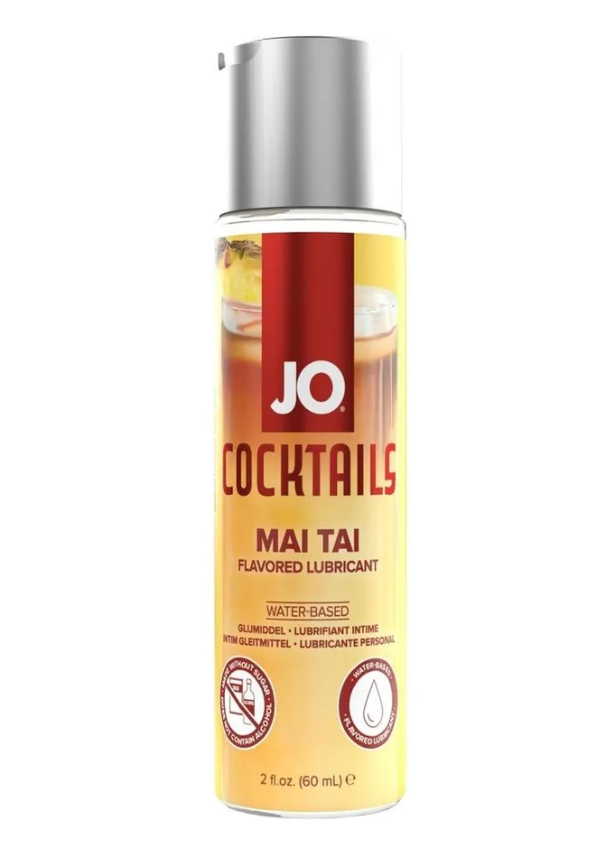 System JO Lubricants JO Cocktails Water Based Flavored Lubricant Mai Tai