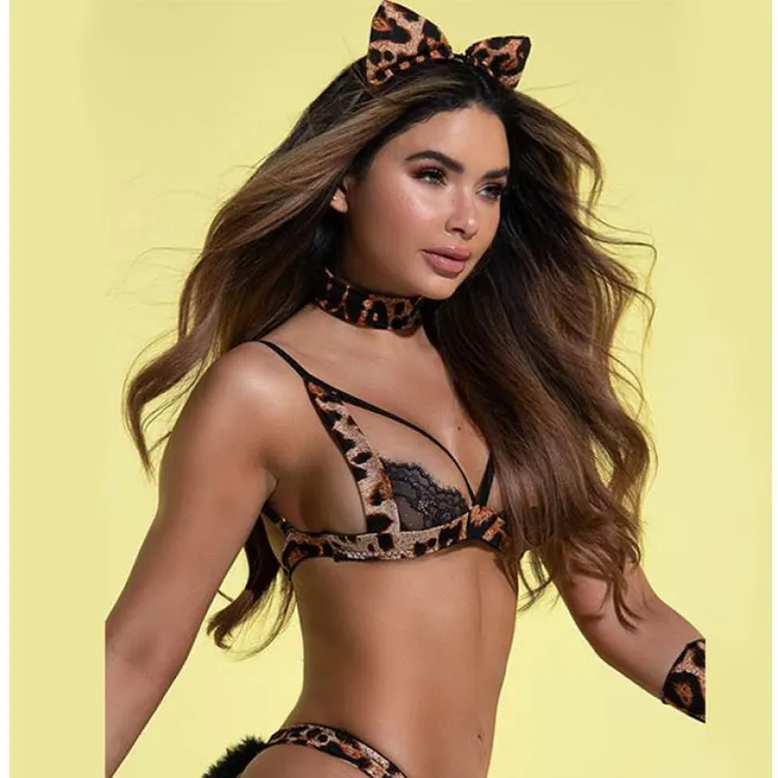Unleash your fantasies in this leopard print bodysuit drsex store Female Sex Toys