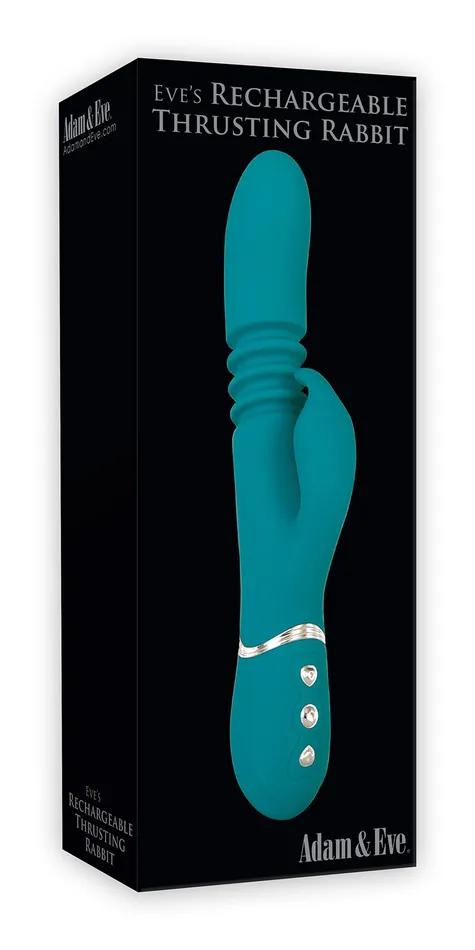 Adam Eve Female Sex Toys Adam Eve Eves Rechargeable Thrusting Rabbit