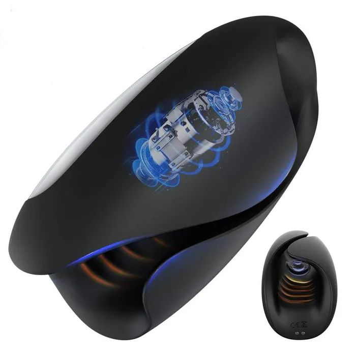 ADLTOYFUN Male Sex Toys Automatic Heating Cock Masturbator