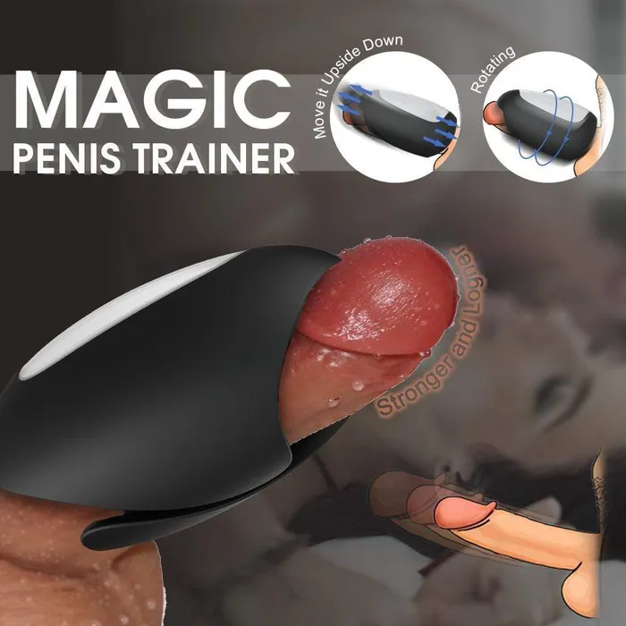ADLTOYFUN Male Sex Toys Automatic Heating Cock Masturbator