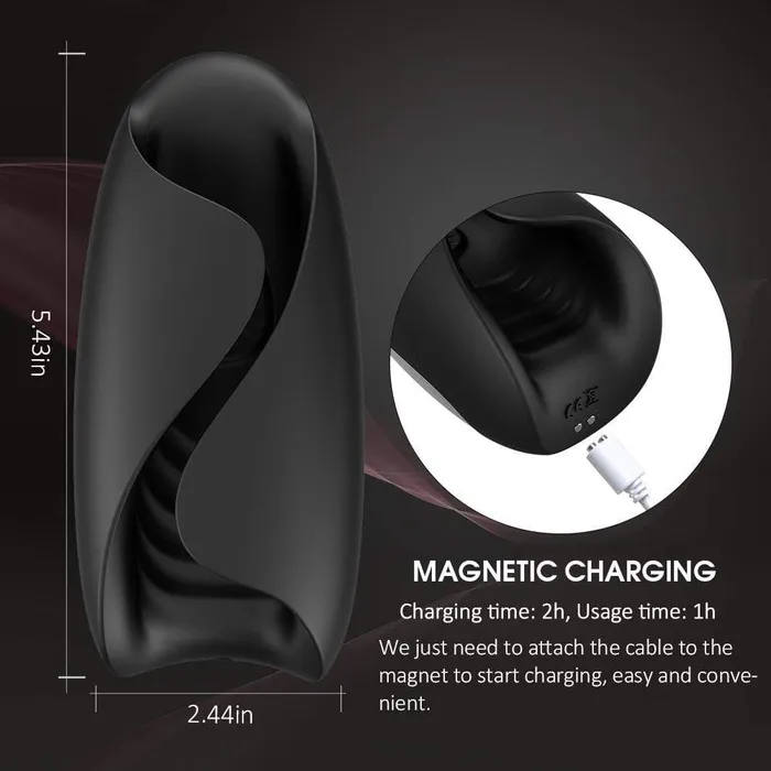 ADLTOYFUN Male Sex Toys Automatic Heating Cock Masturbator