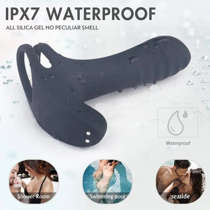 ADLTOYFUN Penis Rings Vibrators Male Sex Toys