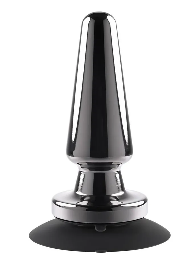 Advanced Metal Plug Rechargeable Vibrating Anal Plug Evolved Male Sex Toys