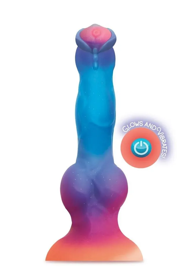 Alien Nation Alien Nation GloSpot Silicone Glow In The Dark Vibrating Dildo Dildos Alien Nation Alien Nation GloSpot Silicone Glow In The Dark Vibrating Dildo Dildos