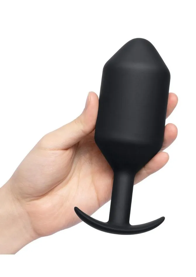 Anal BVibe Snug Plug 7 Silicone Weighted Anal Plug bVibe
