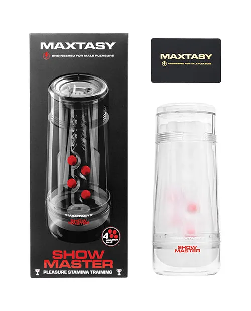 Anal Maxtasy Maxtasy Show Master Pleasure Stamina Training Clear