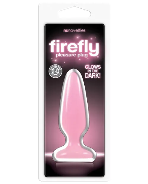 Anal Ns Novelties INC Firefly Pleasure Plug Small Pink
