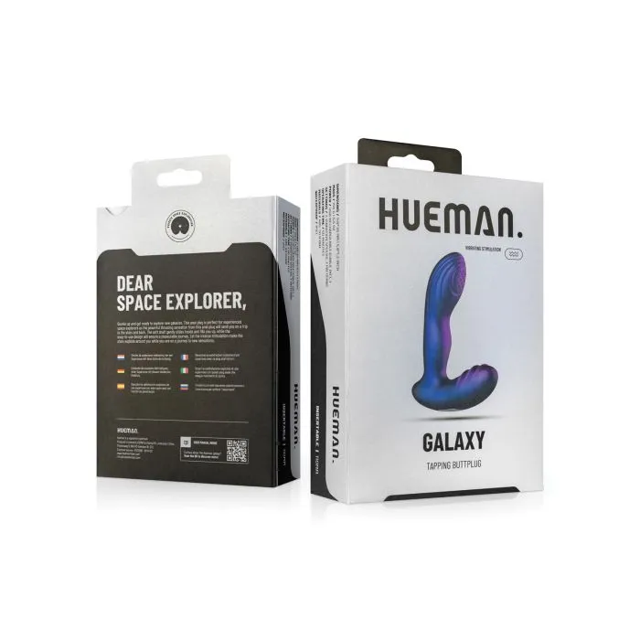 Anal Onedc Hueman Galaxy Tapping Butt Plug Purple
