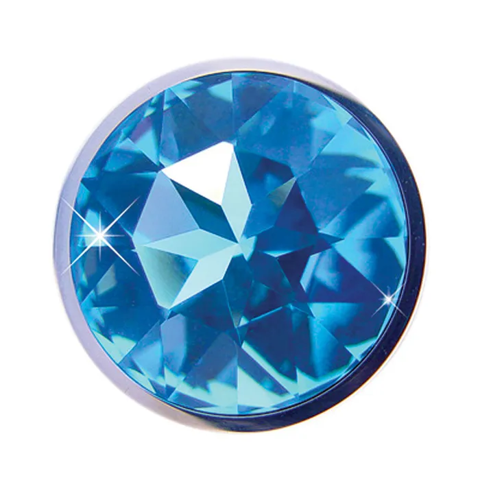 Anal Pretty Plugs Pretty Plugs Stainless Steel Butt Plug w Swarovski Crystal Small