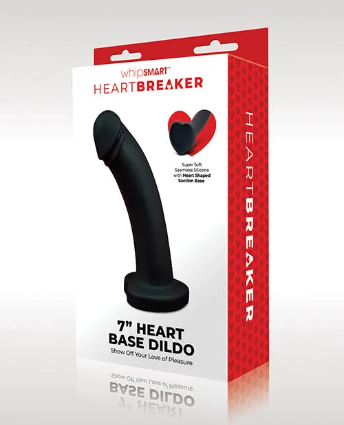 Anal Whipsmart Heartbreaker 7 Heart Based Dildo BlackRed Xgen