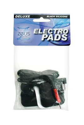 Anal Zeus ElectroSex Zeus ElectroSex Deluxe Black Electro Pads