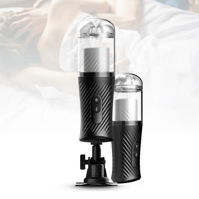 Automatic 7 Telescoping Masturbation Cup SIMU Male Sex Toys