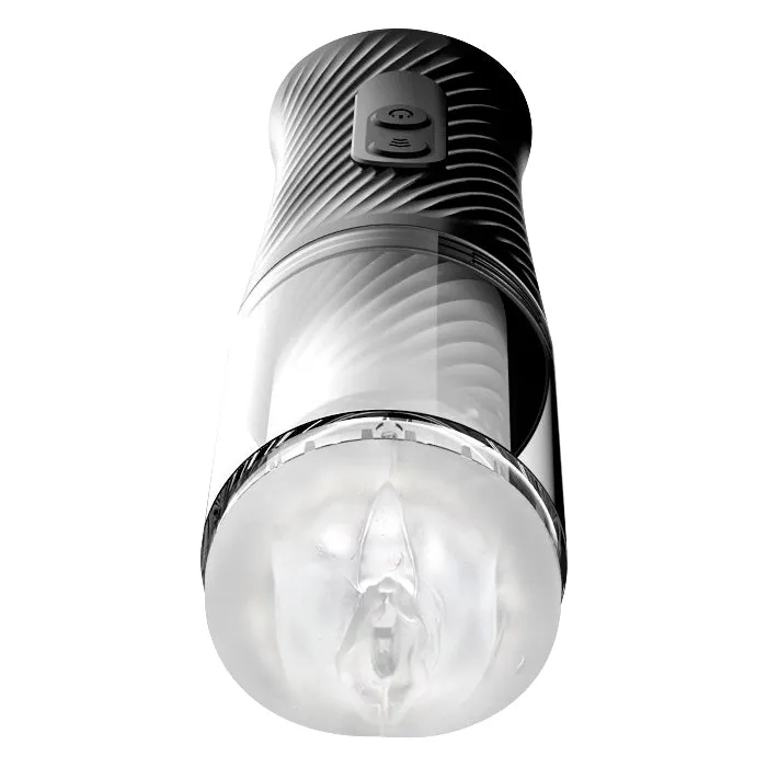 Automatic 7 Telescoping Masturbation Cup SIMU Male Sex Toys
