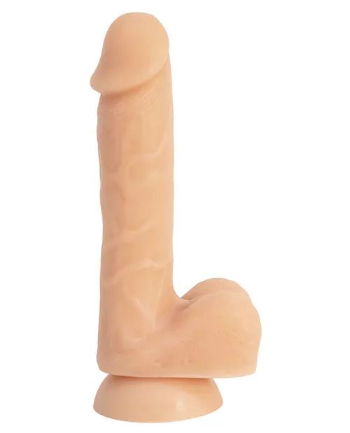 BMS Enterprises Dildos David 8 Bendable Dong Flesh