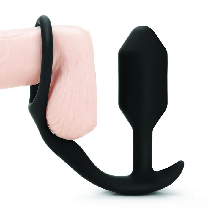 BVibe BVibe Snug Tug RingPlug Male Sex Toys