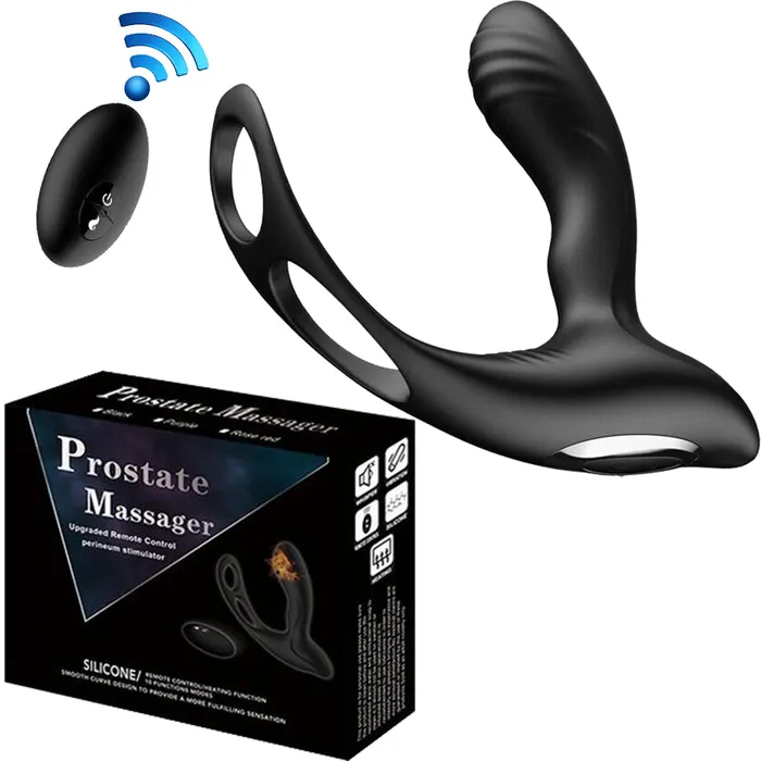BEBUZZED Anal Bebuzzed Hotty Anal Heating Prostate 3in1 Massager Vibrator