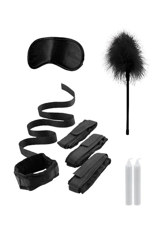 Bed Bindings Restraint Kit Black Shots America Anal