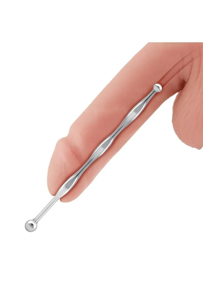 Blue Line Wavy Urethral Sound 6in Stainless Blue Line CandB Gear Male Sex Toys Blue Line Wavy Urethral Sound 6in Stainless Blue Line CandB Gear Male Sex Toys